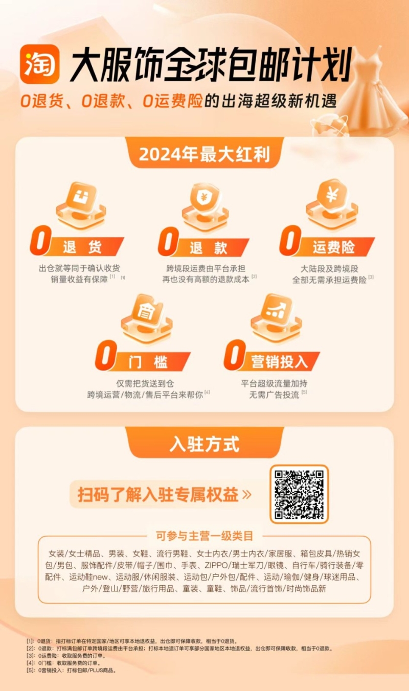 月起推行16类货品全球包邮！AG真人登录淘宝香港免运费8(图2)